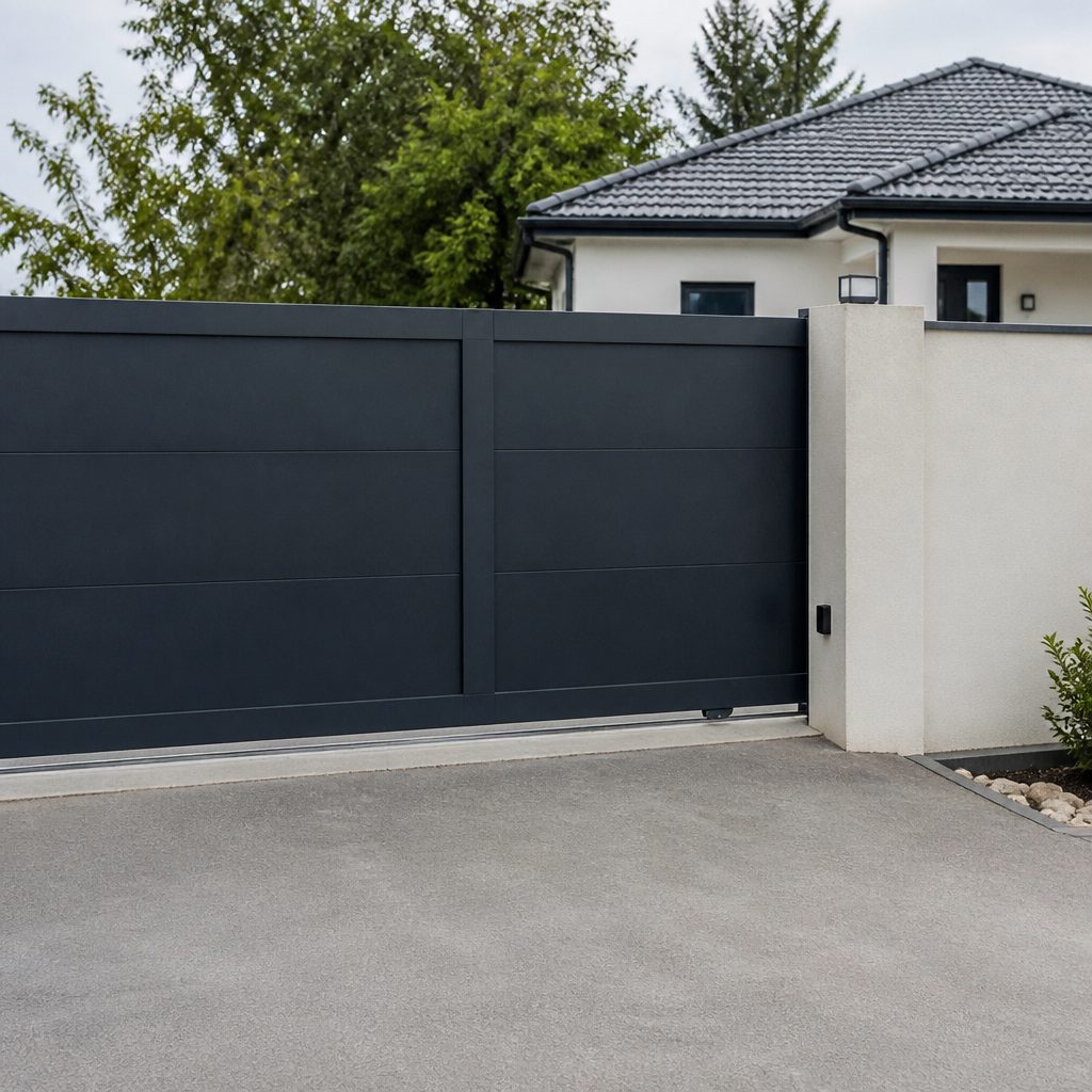 Откатные и распашные ворота с автоматикой